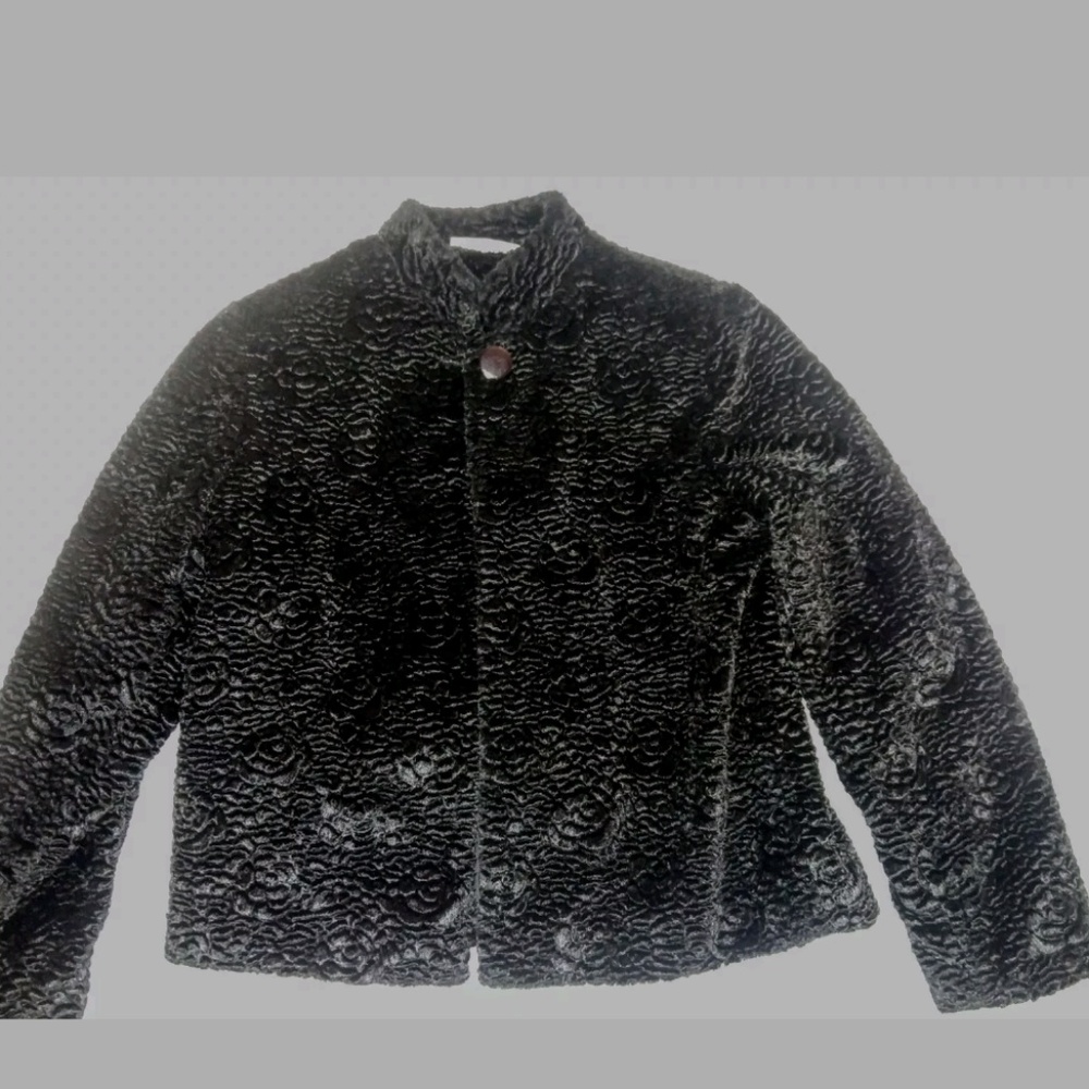VTG Draper's and Damon's faux sheared Fur coat